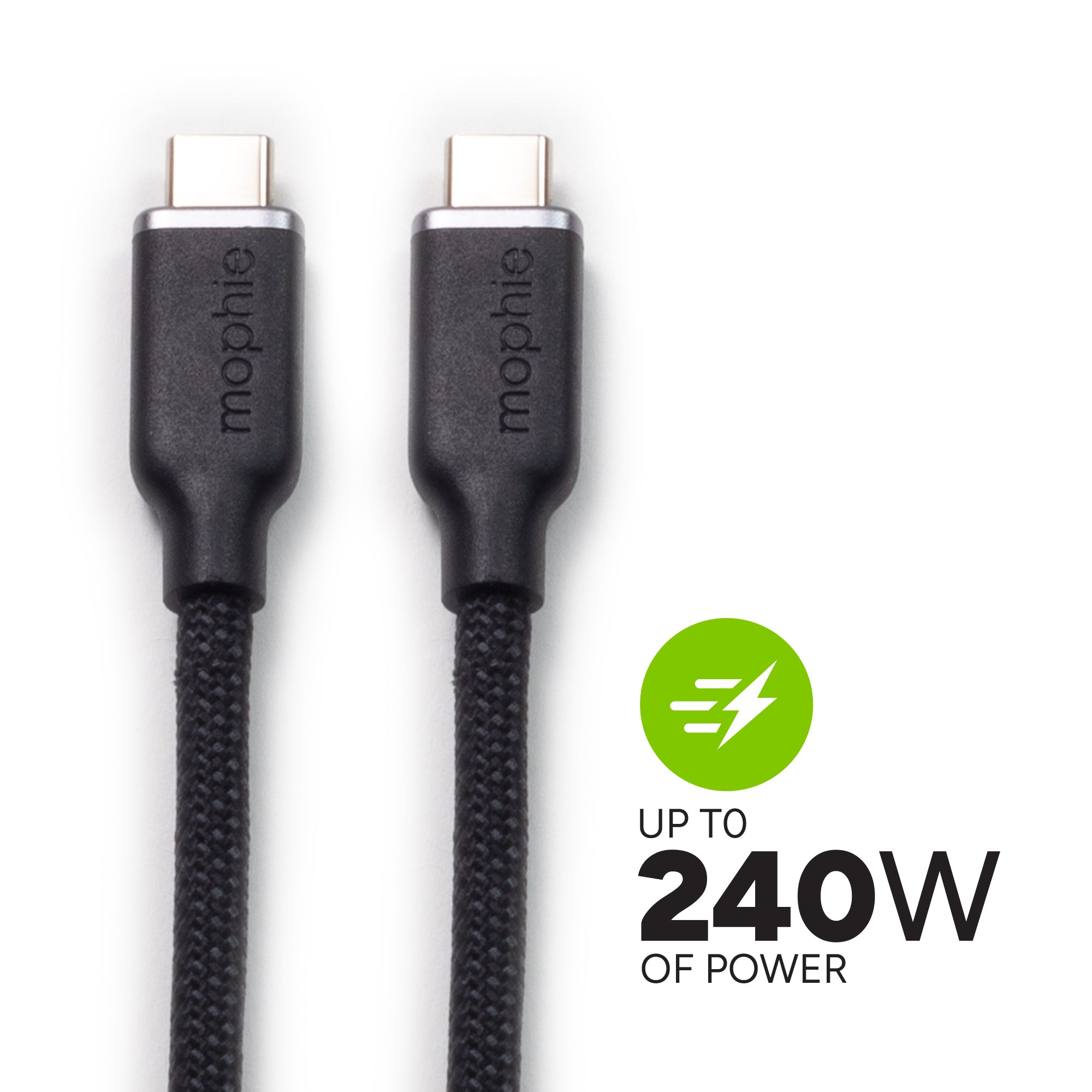 Cable USB4 - USB-C a USB-C 0.8m carga hasta 240W para dispositivos USB-C